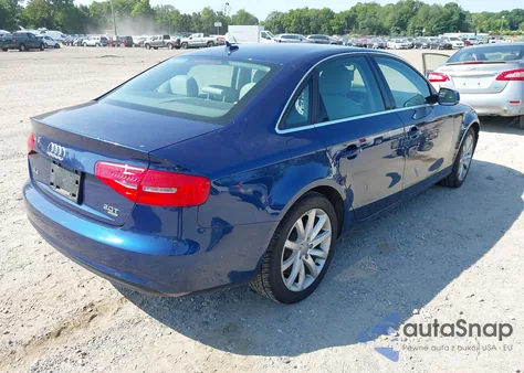 2013 Audi A4 2.0T Premium from USA, damaged, VIN WAUFFBFL6DA181981